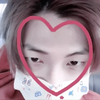 😼 emoji #namjoon meme «😼 by @lumicore_present Telegram sticker 9 of 37