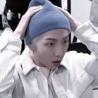 😼 emoji #namjoon meme «😼 by @lumicore_present Telegram sticker 8 of 37