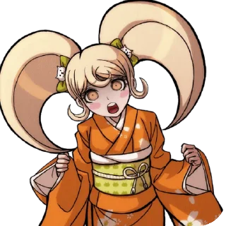 🏵 emoji Хиёко Сайонджи|@DespairFan Telegram sticker 18 of 73