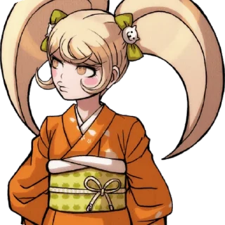 🏵 emoji Хиёко Сайонджи|@DespairFan Telegram sticker 23 of 73