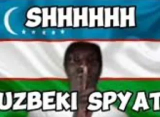 Sticker from Uzbeki