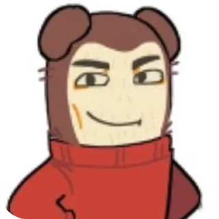 👍 emoji Обезьяна и нагец Telegram sticker 11 of 49