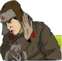 🤢 emoji Коммунизм, коммунизм never changes Telegram sticker 22 of 35