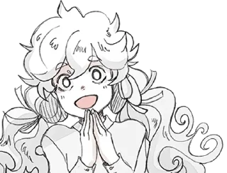 ❕ emoji hey charlotte! @Astellees Telegram sticker 17 of 120