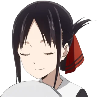 😌 emoji Kaguya-sama wa Kokurasetai Telegram sticker 17 of 78
