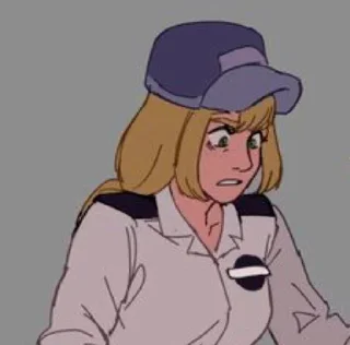 😠 emoji Vanessa/Vanny Fnaf9 arts Telegram sticker 14 of 119