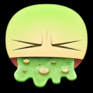 🤮 emoji miliemodzy Telegram sticker 19 of 24