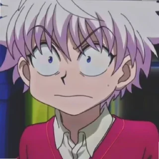 ❤️ emoji Киллуа Золтик Telegram sticker 6 of 60