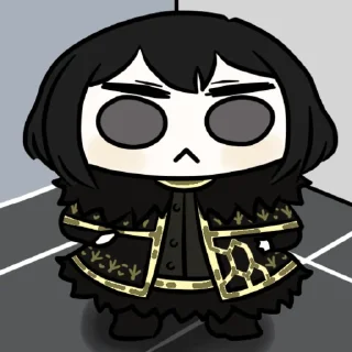 😠 emoji Zena Cat (stolen by @Tortagor) Telegram sticker 11 of 40
