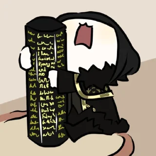 😩 emoji Zena Cat (stolen by @Tortagor) Telegram sticker 7 of 40