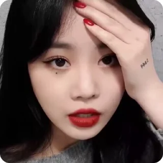 💄 emoji soojin @cheminnn Telegram sticker 18 of 40