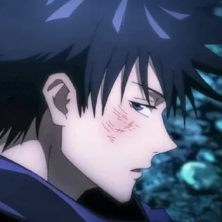 😢 emoji Мегуми Telegram sticker 21 of 29