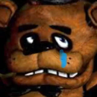 😭 emoji мишк фреде Telegram sticker 15 of 21
