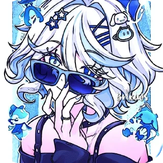 😚 emoji ФУРИНКААА💗 @Starlite_Cyn Telegram sticker 16 of 48