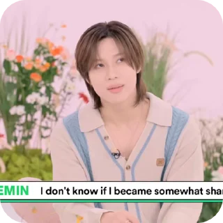 🌟 emoji Taemin Telegram sticker 17 of 21