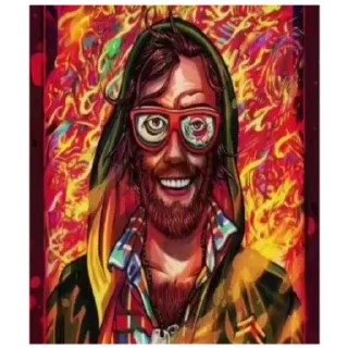 😁 emoji Hotline miami @memehotlainmiami Telegram sticker 7 of 26