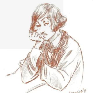 ✨ emoji 👑Николай Васильевич Гоголь👑 Telegram sticker 19 of 100