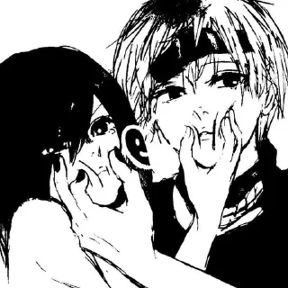 Sticker from touka x kaneki