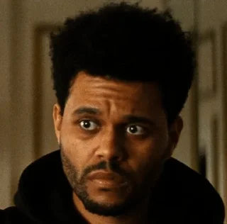 😐 emoji The Weeknd Telegram sticker 17 of 24