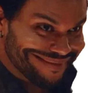 🙃 emoji The Weeknd Telegram sticker 12 of 24