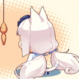 🐟 emoji Fav neko by @Mitsu_lover Telegram sticker 20 of 50