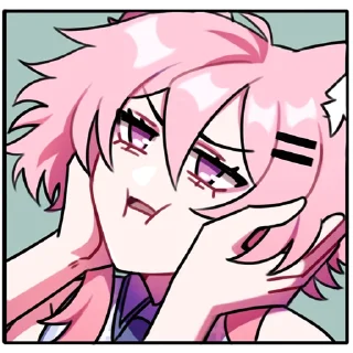 😫 emoji ayyuri vtuber Telegram sticker 23 of 41