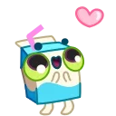 Sticker from Cookie and Milky