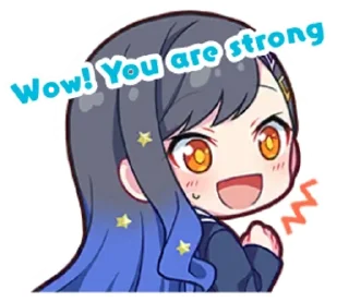 🌟 emoji 𝒶𝓀𝒾𝒶𝓃 𝒷ℯ𝓈𝓉! Telegram sticker 7 of 48