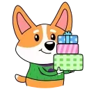 🎁 emoji Коржик :: @stickroom Telegram sticker 17 of 20