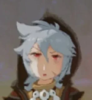 😑 emoji Genshin Mirror memes Telegram sticker 8 of 13