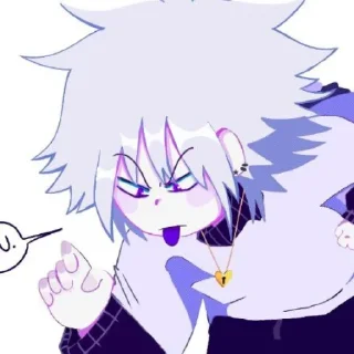 ⚪ emoji XChara :: @info_ush :: @Undertale_sweet_home Telegram sticker 8 of 90