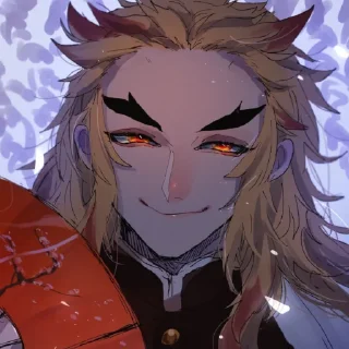 😈 emoji 煉獄 杏寿郎 Telegram sticker 22 of 98