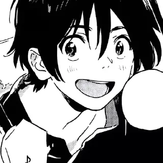🍮 emoji ’  mio : manga ๓ @evaniwu   ♡     ˒ Telegram sticker 23 of 35