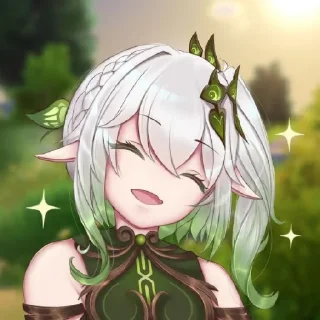 😄 emoji ♡Нахида♡Кусанали♡ Telegram sticker 11 of 23