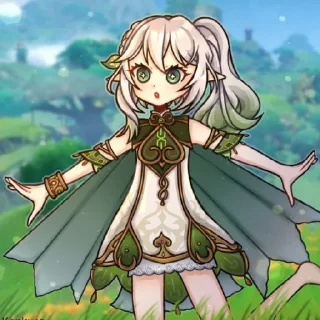 😄 emoji ♡Нахида♡Кусанали♡ Telegram sticker 10 of 23