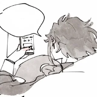 💌 emoji xiaoven bw ×7 | @yeetoldyxiaoven Telegram sticker 18 of 100