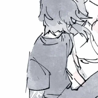 💌 emoji xiaoven bw ×9 | @yeetoldyxiaoven Telegram sticker 7 of 100
