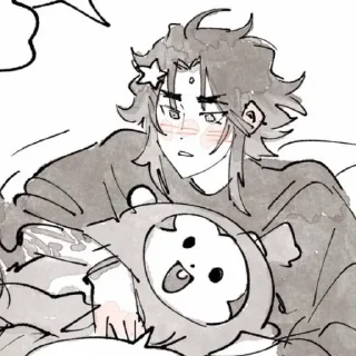 💌 emoji xiaoven bw ×7 | @yeetoldyxiaoven Telegram sticker 15 of 100