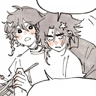 💌 emoji xiaoven bw ×9 | @yeetoldyxiaoven Telegram sticker 20 of 100