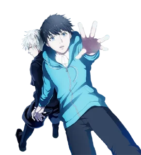 ❤️ emoji Токийский гуль @anime_Stickerr Telegram sticker 11 of 27