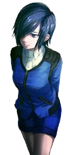❤️ emoji Токийский гуль @anime_Stickerr Telegram sticker 9 of 27