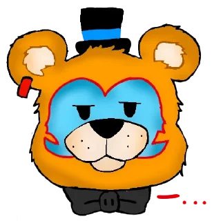 🌟 emoji GlamRock Freddik Telegram sticker 6 of 11