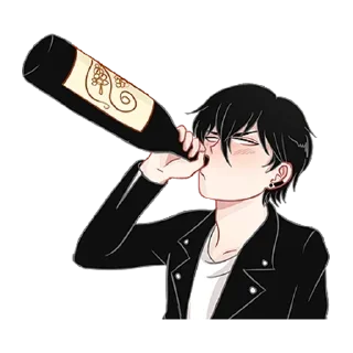 Sticker from Плохой кун @nyasticks