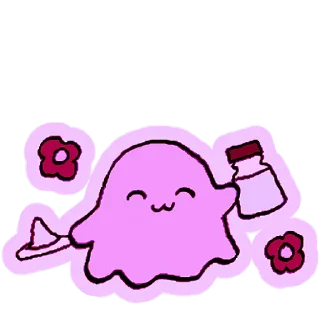 ☺️ emoji Ультрамариновая-тян 2 @Nyasticks Telegram sticker 22 of 33