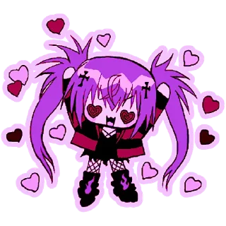 Sticker from Ультрамариновая-тян 2 @Nyasticks