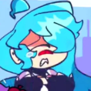 💙 emoji Why? Telegram sticker 23 of 60