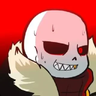 🤩 emoji Fell!sans underverse ⊹ @Ruzi_heh Telegram sticker 10 of 55