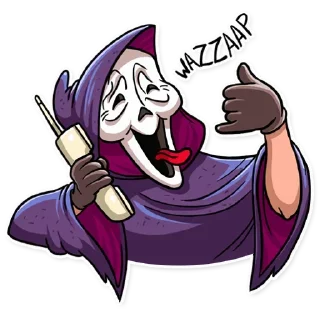 🤙 emoji Scream @stickersb2b Telegram sticker 12 of 25