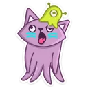 Sticker from Космокот Марс @TgSticker