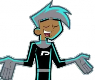 Sticker from Danny Phantom by @Shtormcat